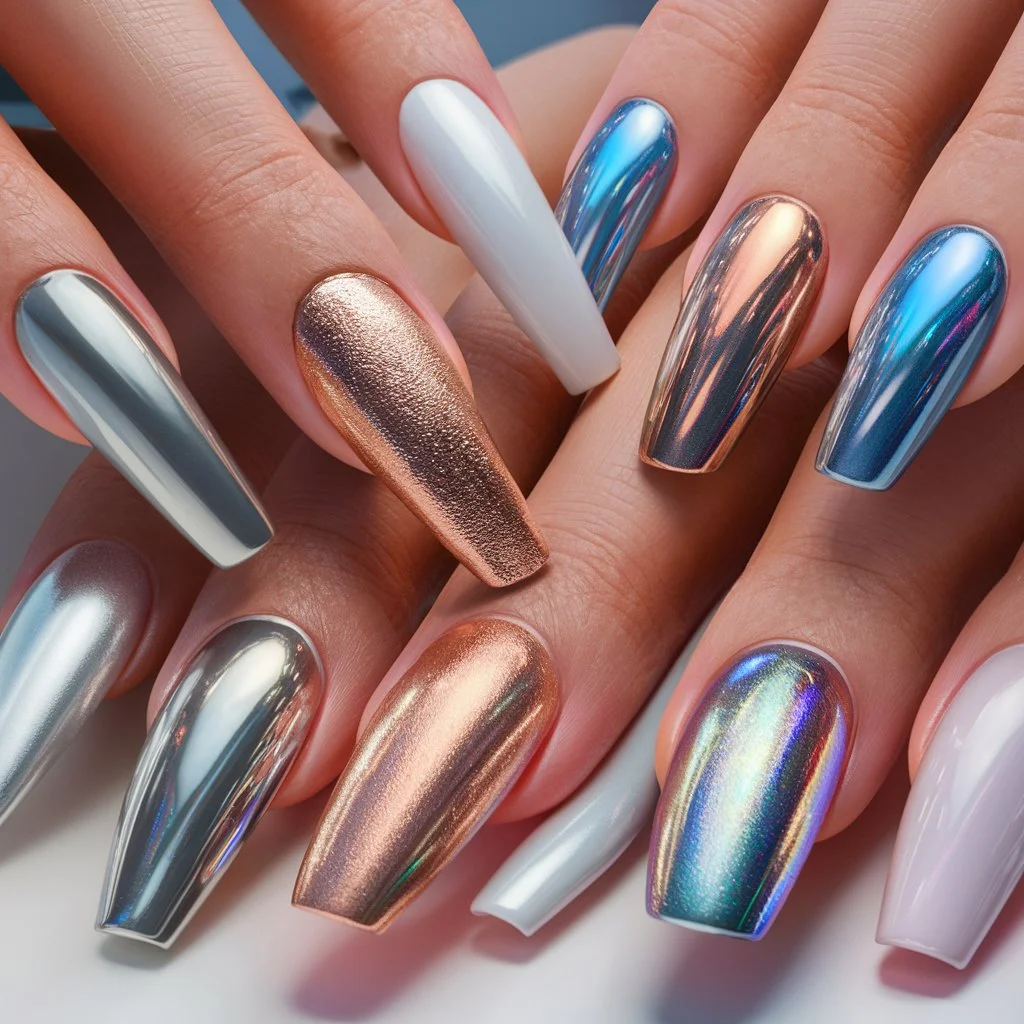 Best Colors for Chrome Nails