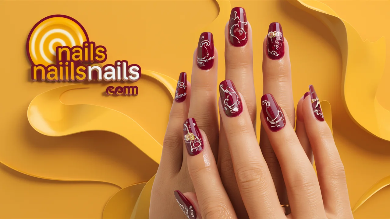 Cherry Wine Nails