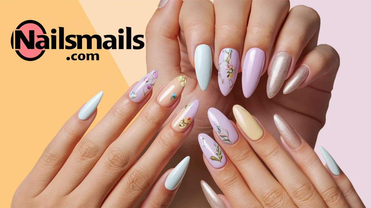 Classy Spring Nails  