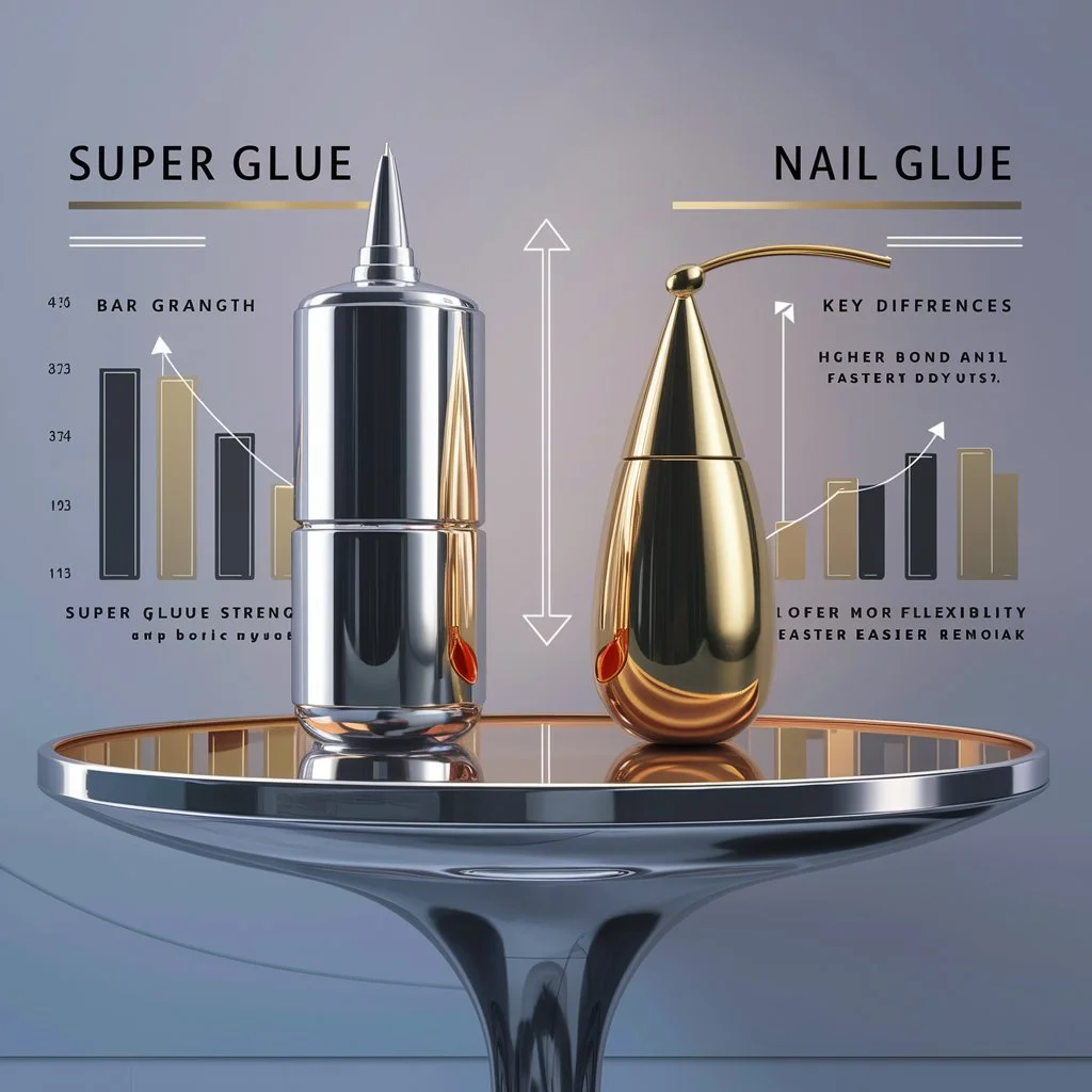 Comparing Super Glue and Nail Glue