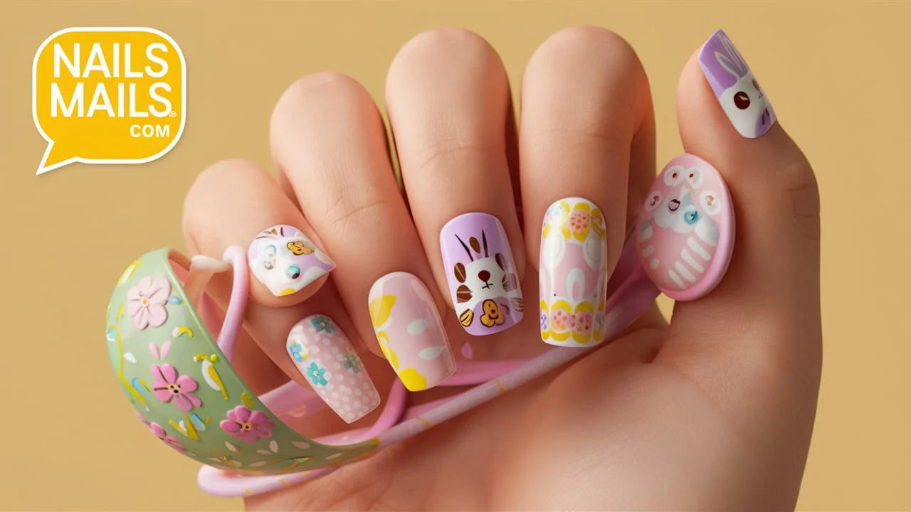 Cute Easter Nails