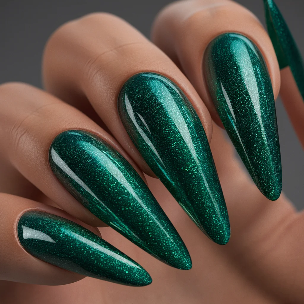 Emerald Green Cat Eye