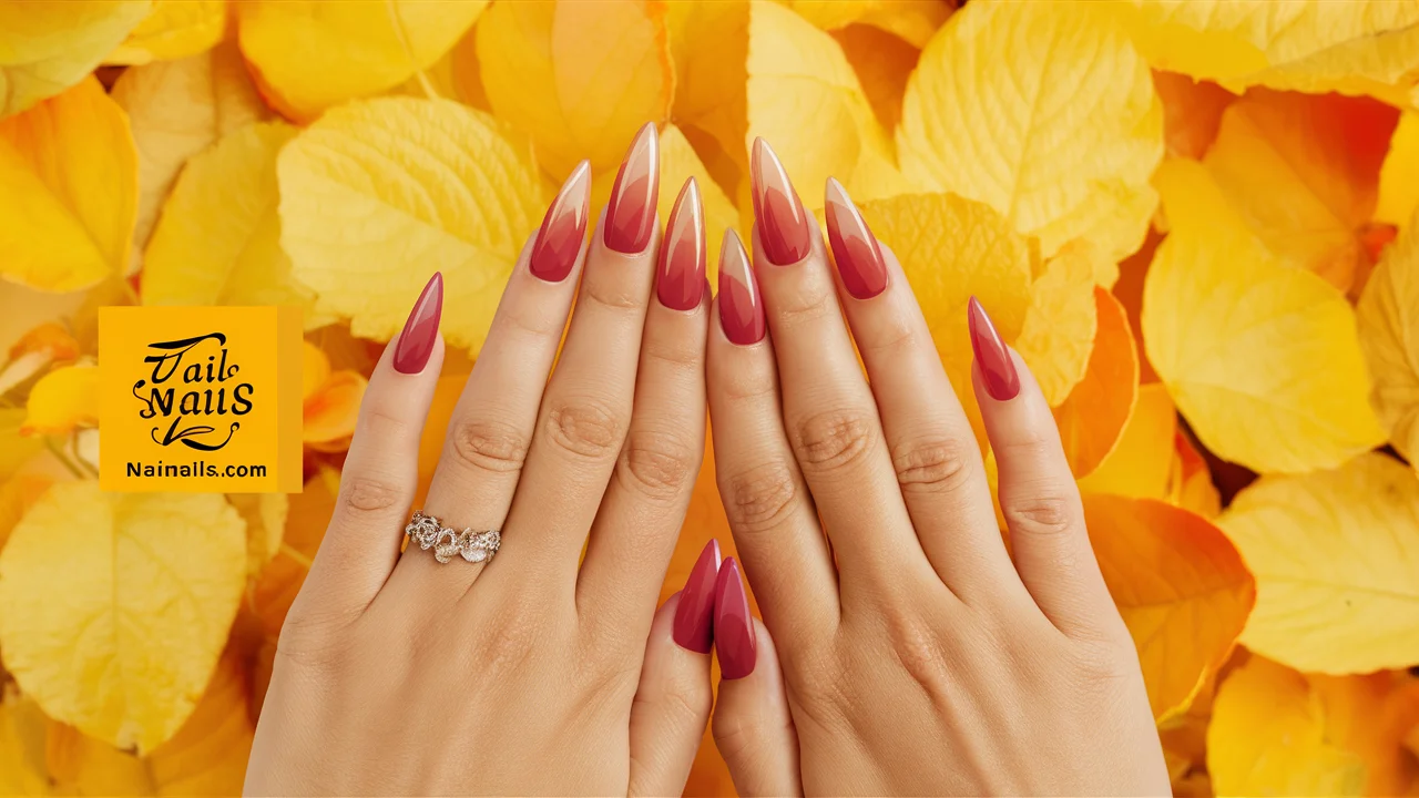 Fall Ombre Nails