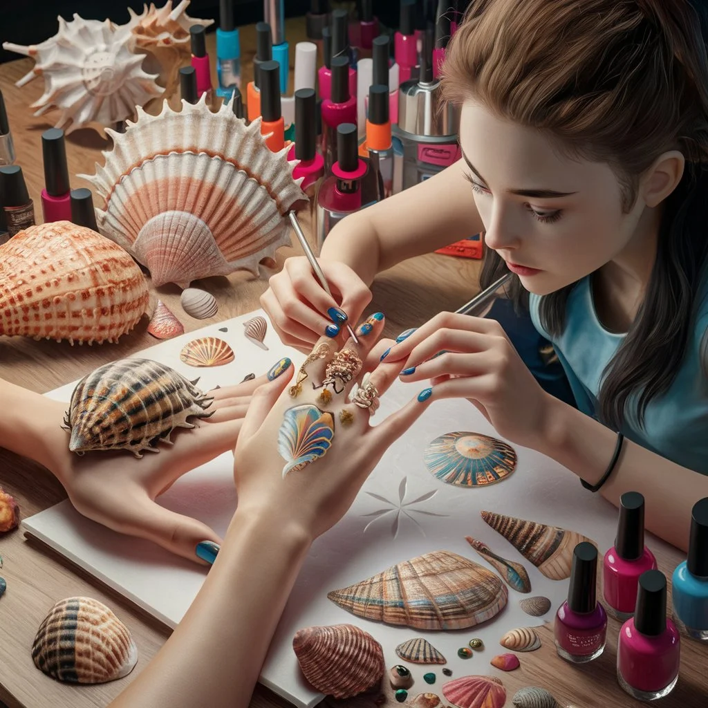 History of Seashell Nails