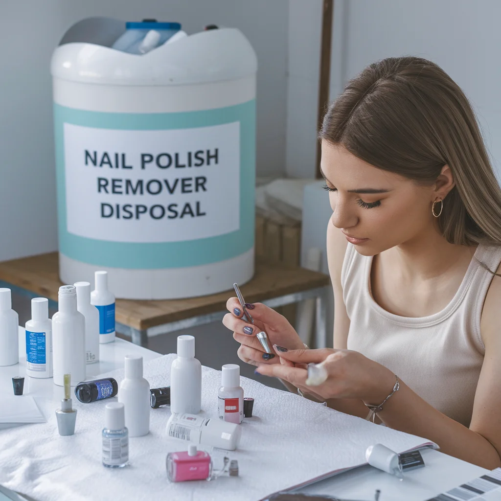 Disposal of Nail Polish Remover in Large Quantities