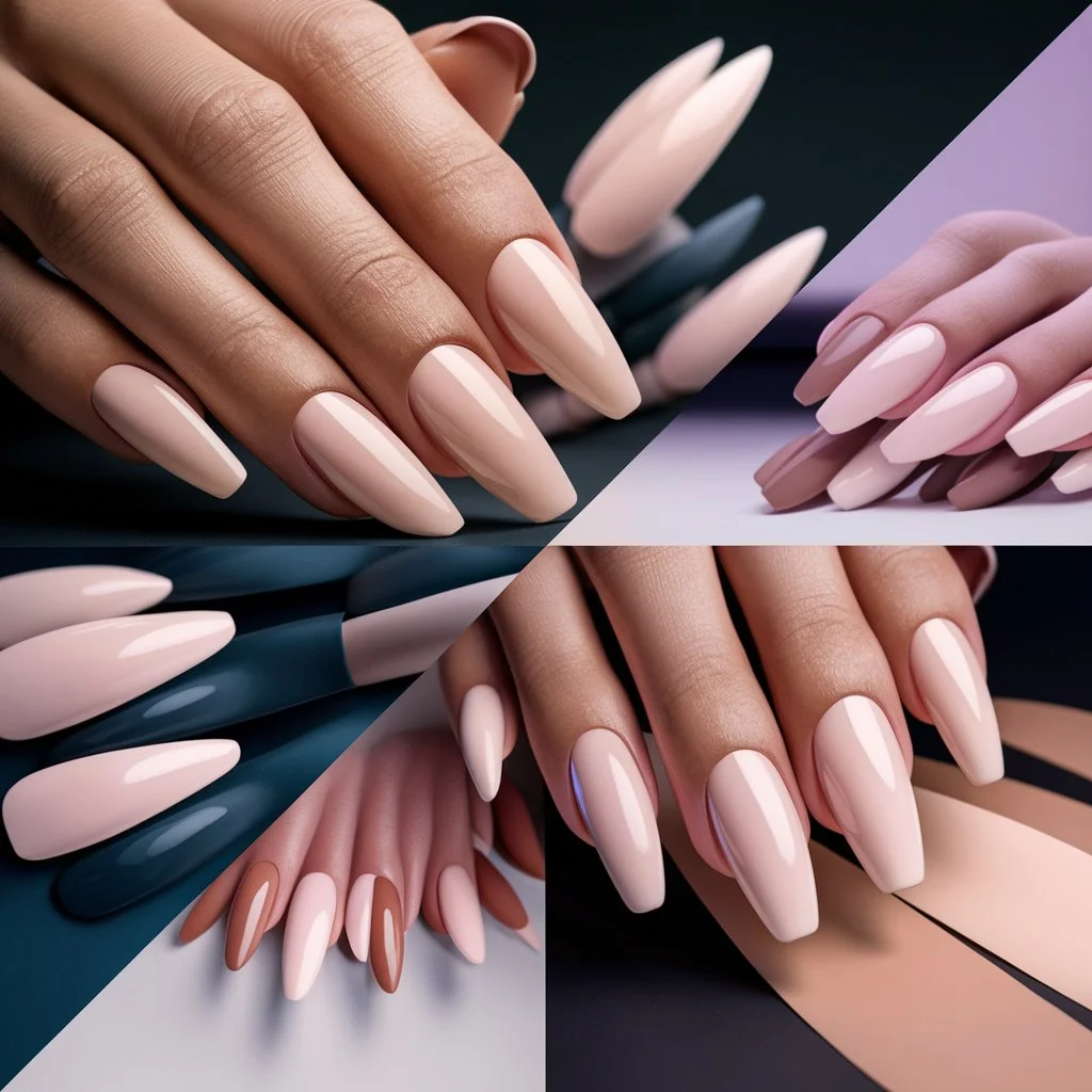 Nude with Ombre Effect