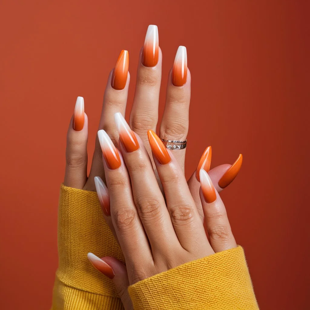 Orange Ombre