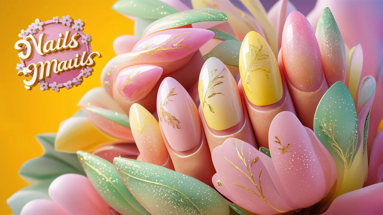 Pastel Spring Nails