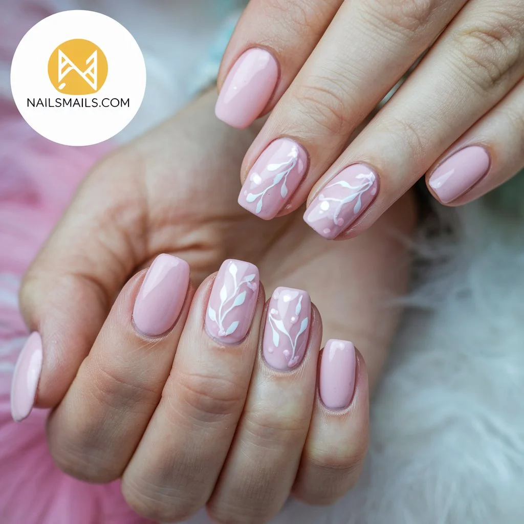 Soft Pink Summer Nails