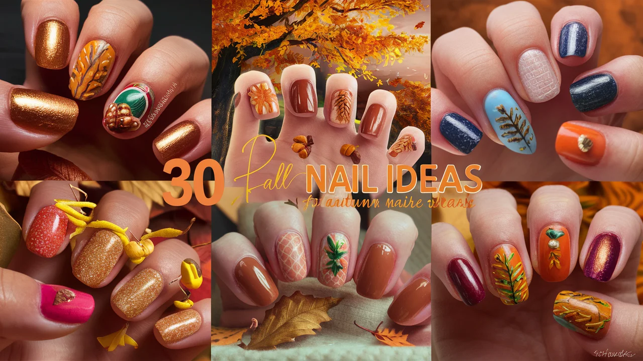 Fall Nail Ideas for Your Inner Autumn Enthusiasts