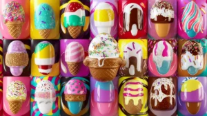 Ice Cream Nails